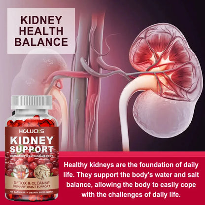 Kidney Cleanse Cranberry Urinary Tract Support Supplement