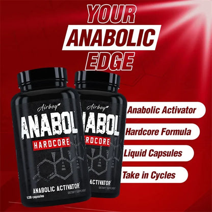 Anabol Hardcore Muscle Growth Recovery Strength Supplement
