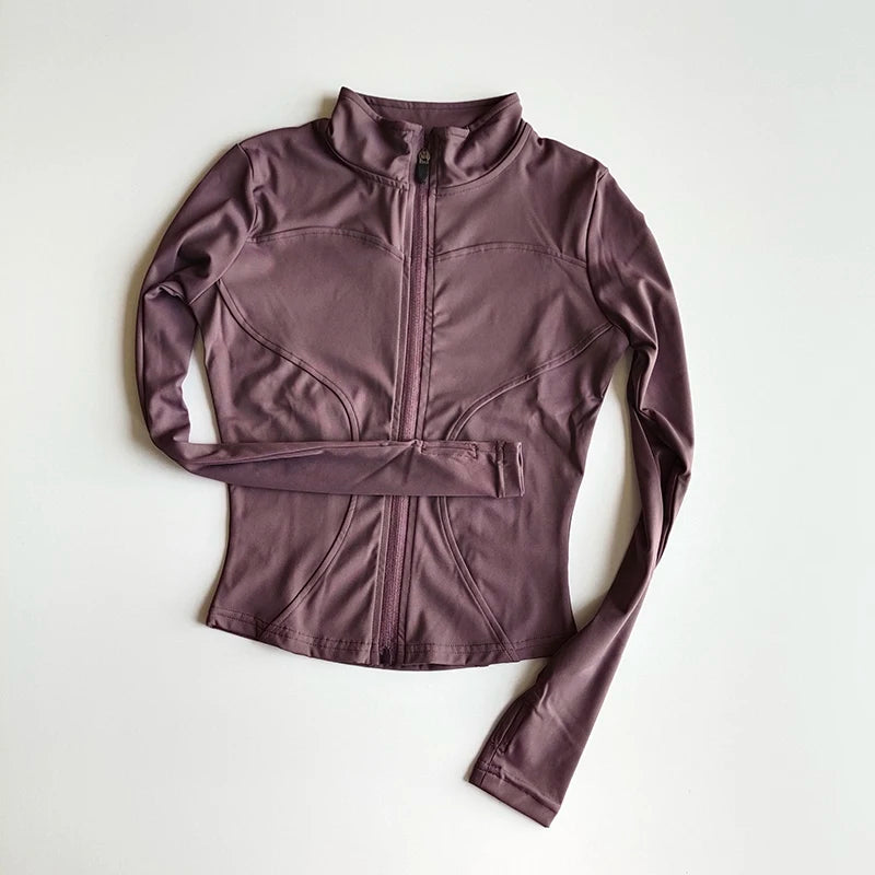 Women's Quick Dry Slim Fit Running Fitness Jacket