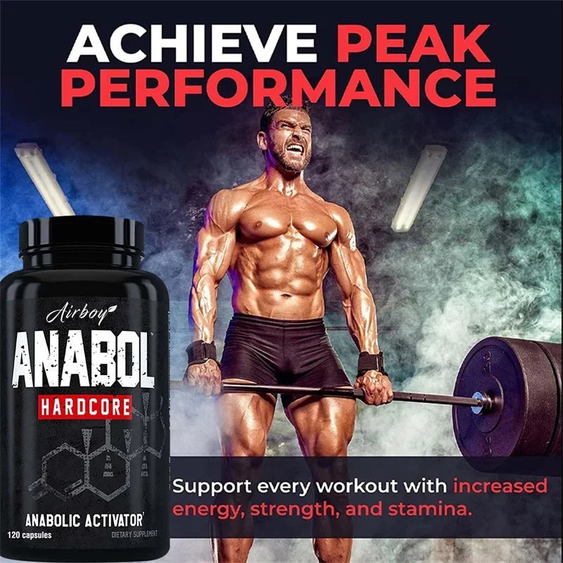 Anabol Hardcore Muscle Growth Recovery Strength Supplement