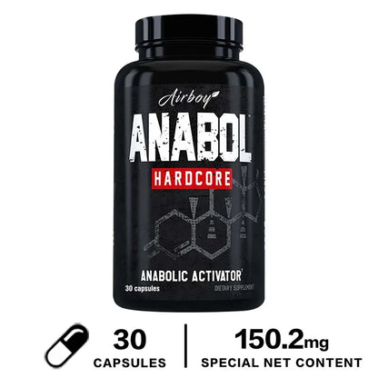 Anabol Hardcore Muscle Growth Recovery Strength Supplement