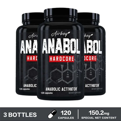 Anabol Hardcore Muscle Growth Recovery Strength Supplement