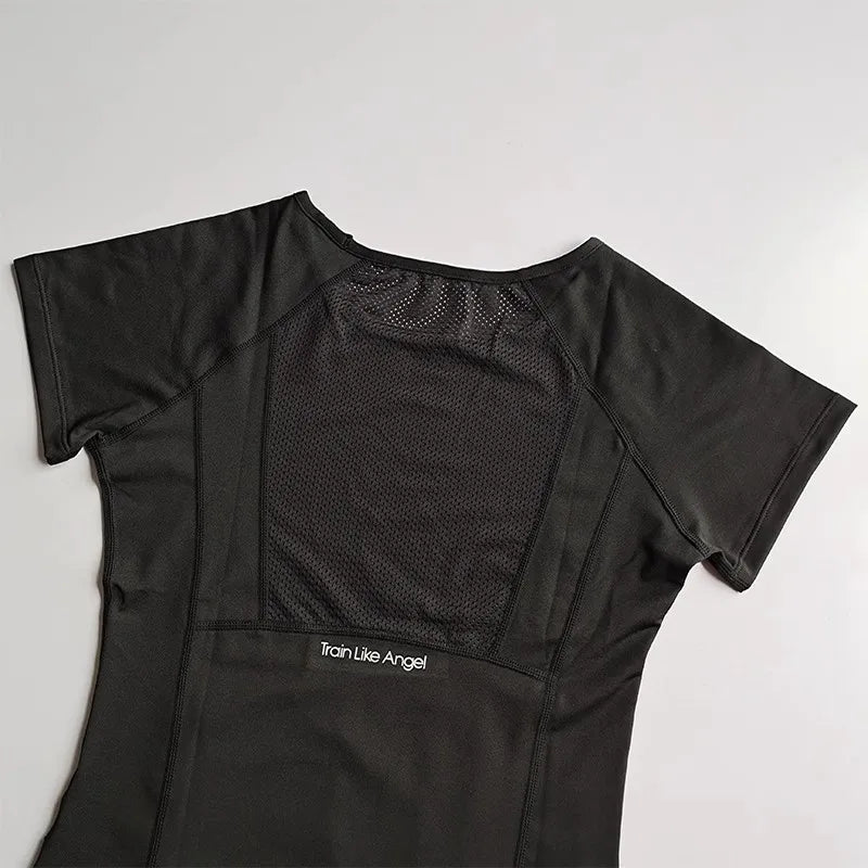 Women's Quick Dry Running Yoga Fitness Sports T-Shirt
