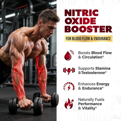 Nitric Oxide Pre-Workout Beetroot Energy Endurance Booster