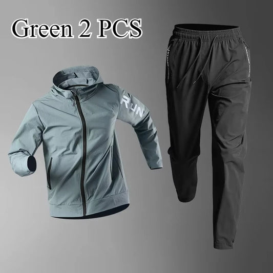Men's Quick Dry Loose Fit Outdoor Training Suit