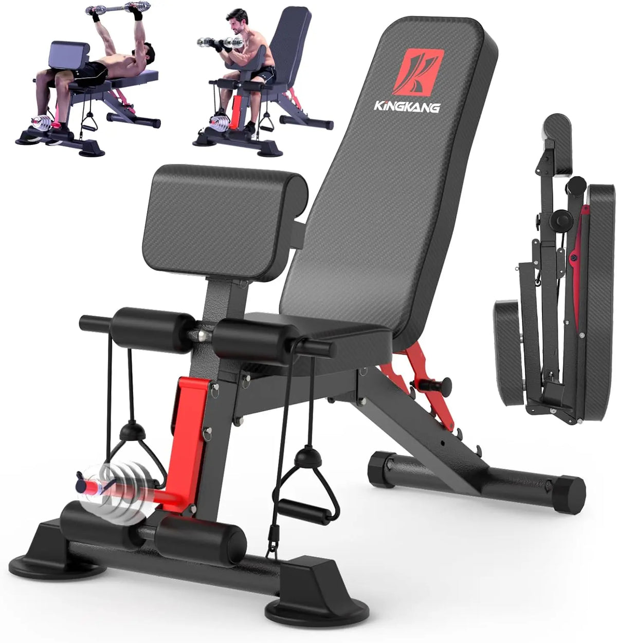 14 In 1 Foldable Adjustable Dumbbell Weight Bench