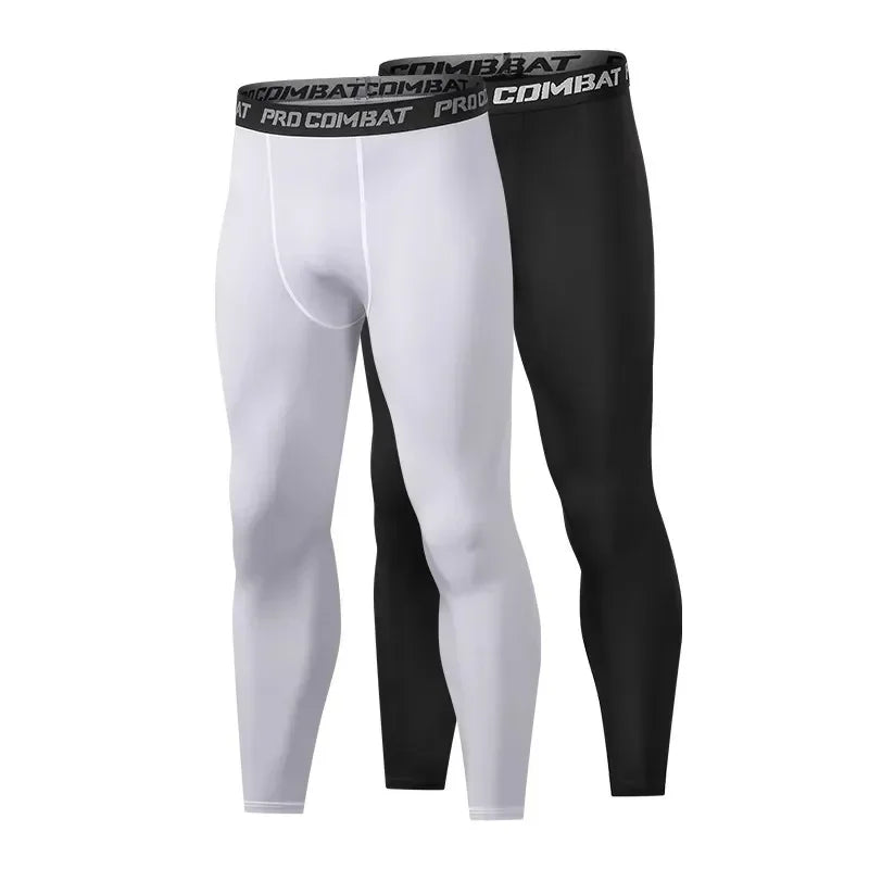 Men's Compression Running Tights Cool Dry Sports Leggings