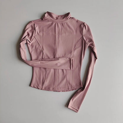 Women's Quick Dry Slim Fit Running Fitness Jacket