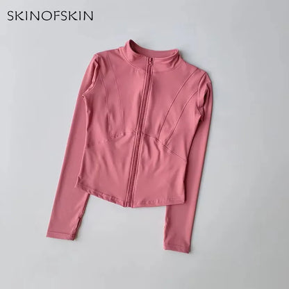 Women's Quick Dry Slim Fit Running Fitness Jacket