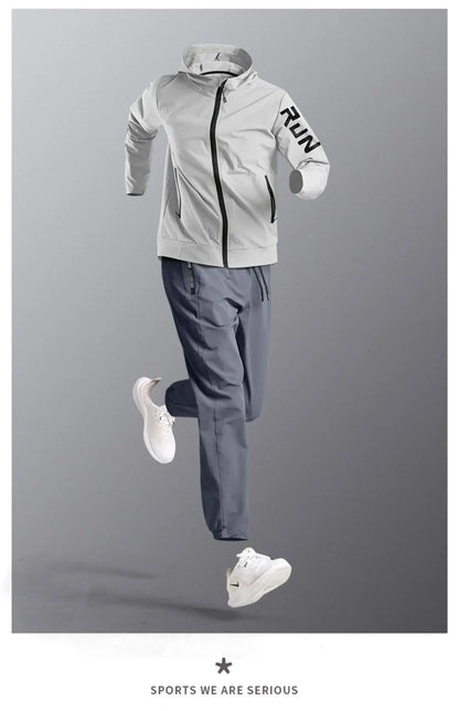 Men's Quick Dry Loose Fit Outdoor Training Suit
