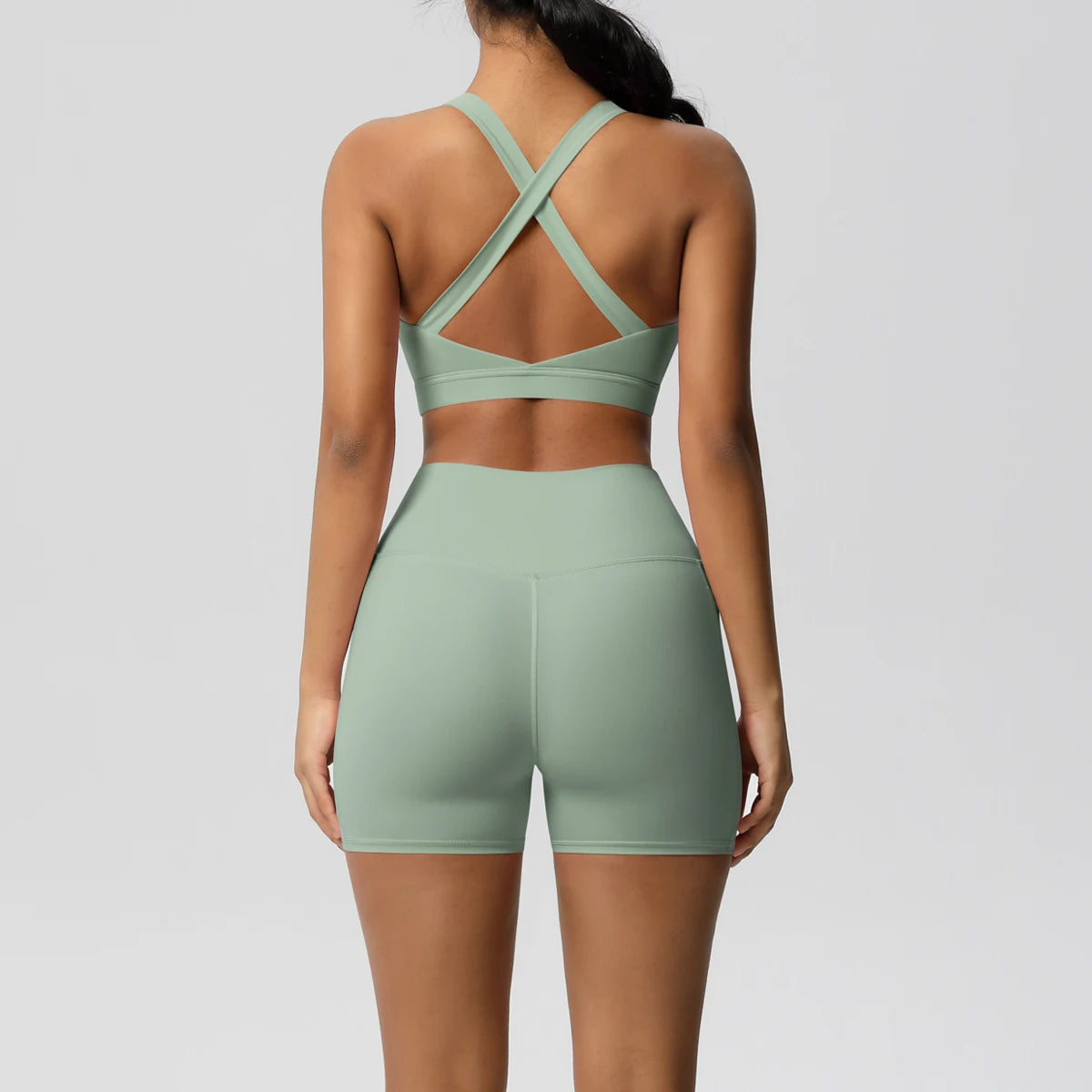 Women's 2-Piece Pocketed Yoga Gym Sportswear Set