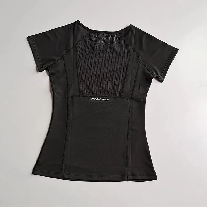 Women's Quick Dry Running Yoga Fitness Sports T-Shirt