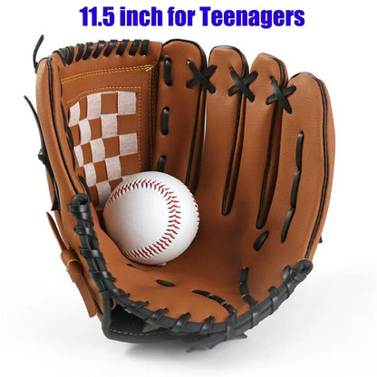 Outdoor Baseball Softball Glove Left Hand Three Sizes