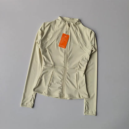 Women's Quick Dry Slim Fit Running Fitness Jacket