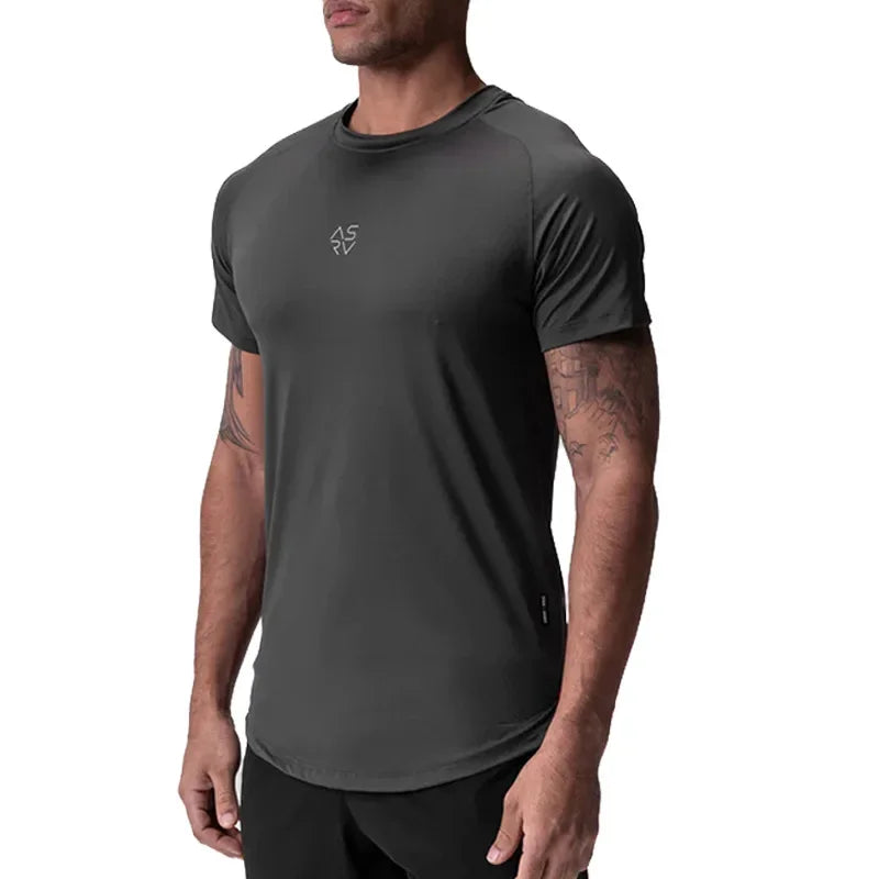 Men's Quick Dry Compression Gym Training Fitness T-Shirt