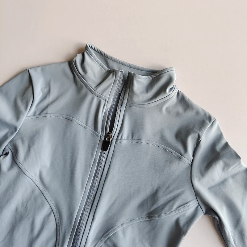 Women's Quick Dry Slim Fit Running Fitness Jacket