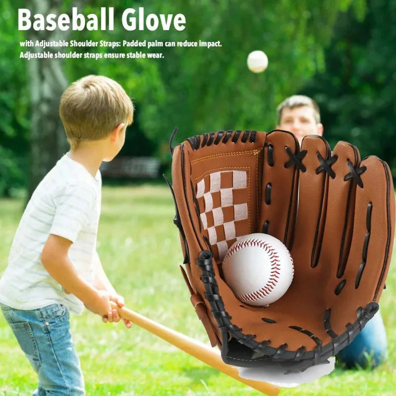 Outdoor Baseball Softball Glove Left Hand Three Sizes