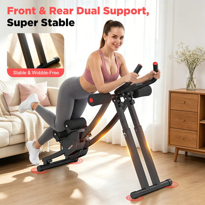 Relife Dual Track Foldable Adjustable Ab Core Trainer