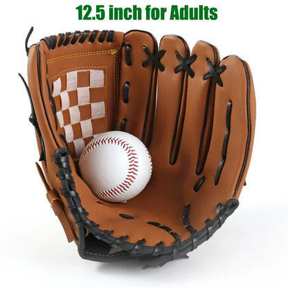 Outdoor Baseball Softball Glove Left Hand Three Sizes