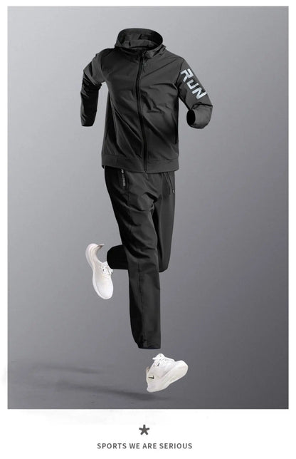 Men's Quick Dry Loose Fit Outdoor Training Suit