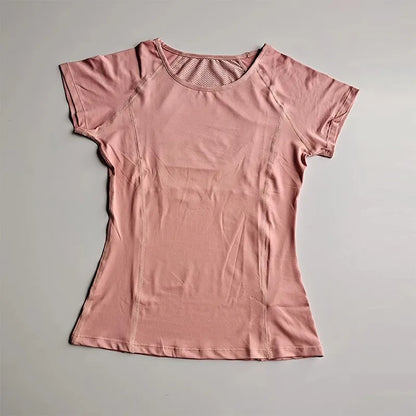 Women's Quick Dry Running Yoga Fitness Sports T-Shirt