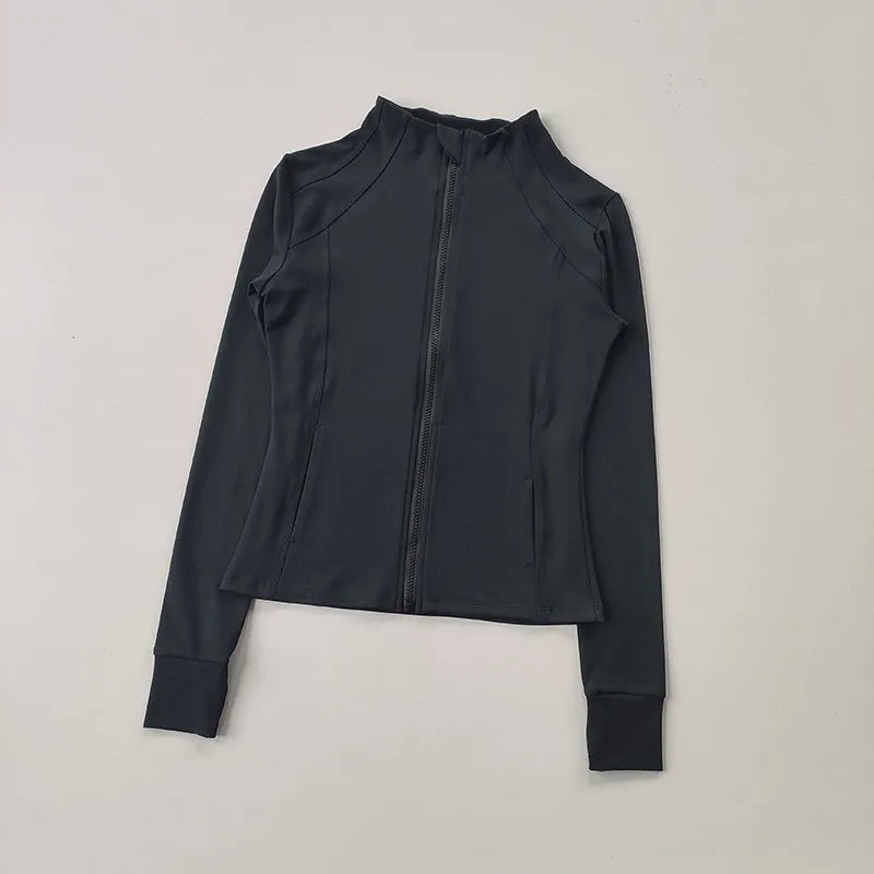 Women's Quick Dry Slim Fit Running Fitness Jacket