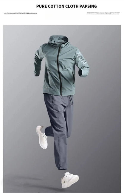 Men's Quick Dry Loose Fit Outdoor Training Suit