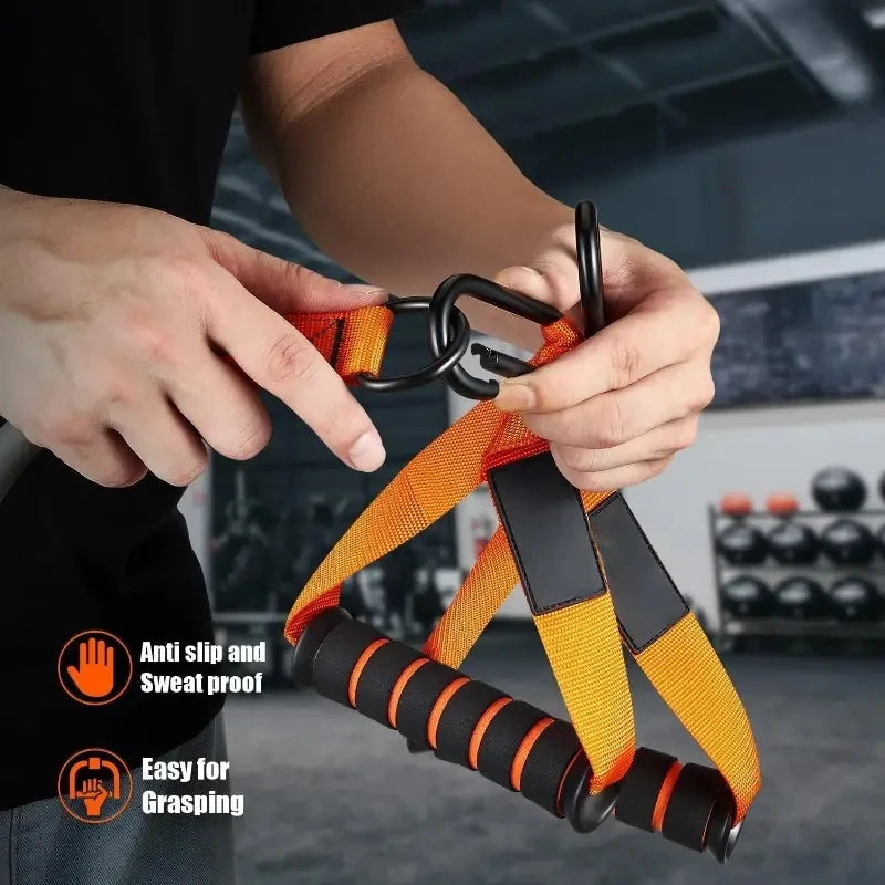 Resistance Strap Handle Muscle Strength Training Fitness