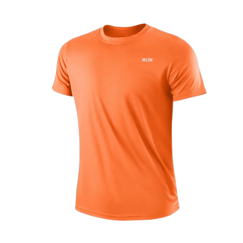 Men's Quick Dry Moisture Wicking Gym Running T-Shirt