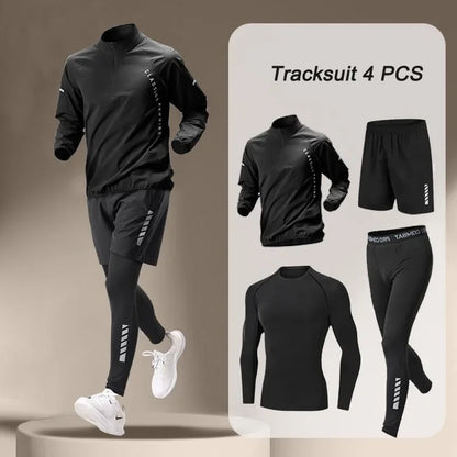 Men's Quick Dry Outdoor Running Sportswear Set