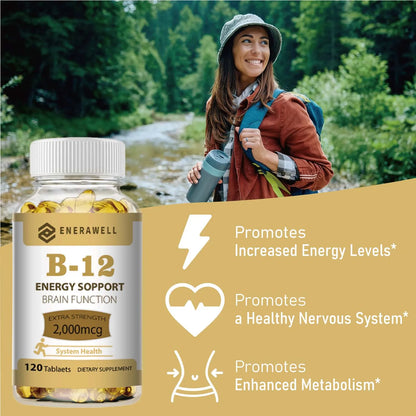 Vitamin B12 Methylcobalamin Capsules Daily Supplement
