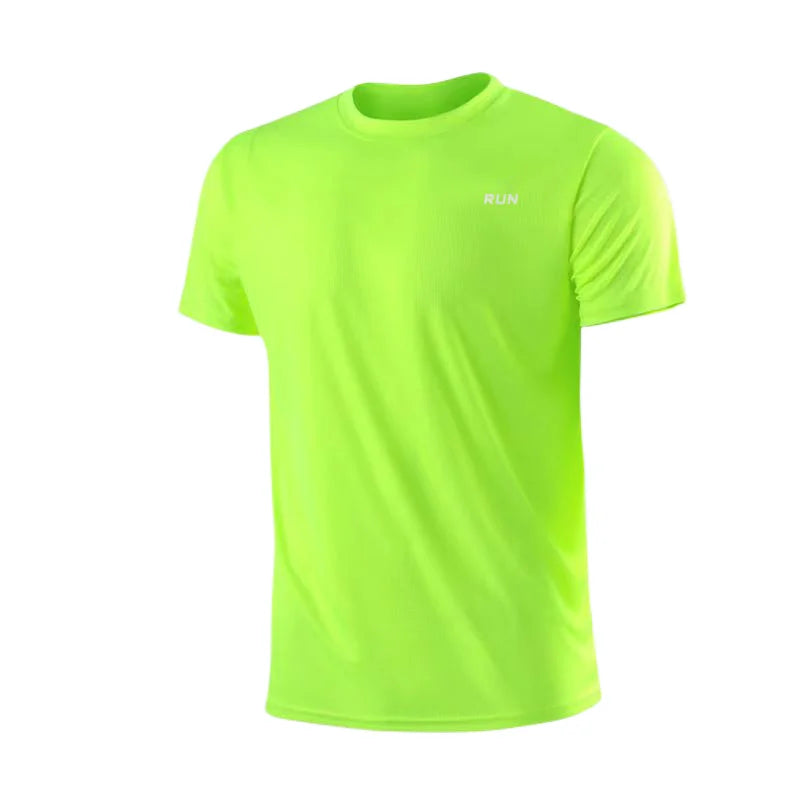 Men's Quick Dry Moisture Wicking Gym Running T-Shirt