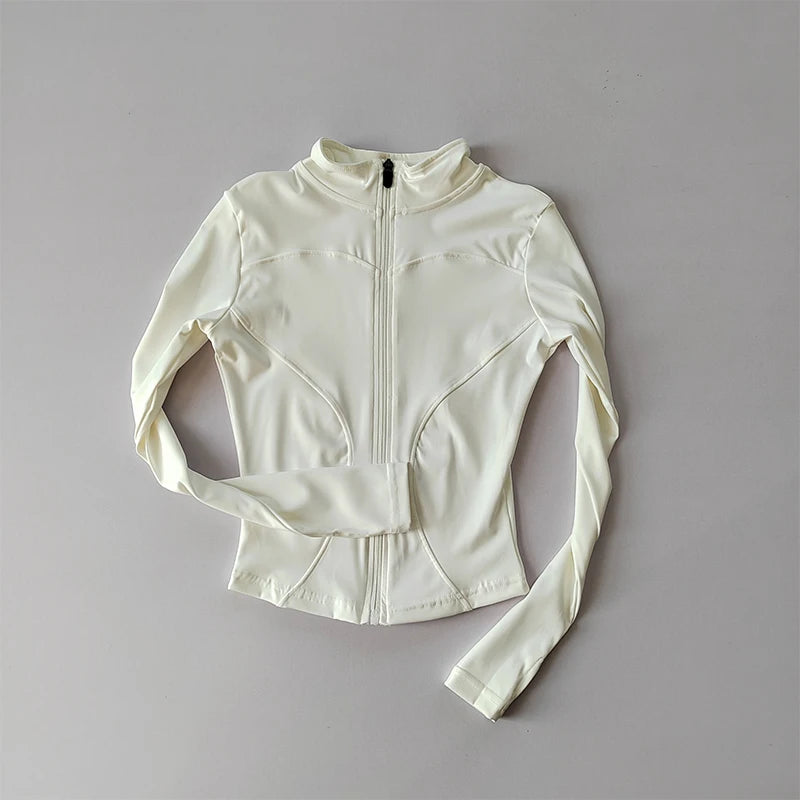 Women's Quick Dry Slim Fit Running Fitness Jacket