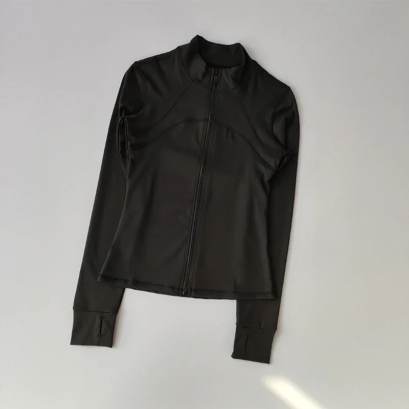 Women's Quick Dry Slim Fit Running Fitness Jacket