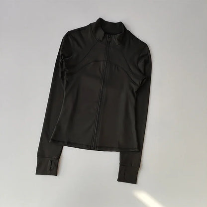 Women's Quick Dry Slim Fit Running Fitness Jacket
