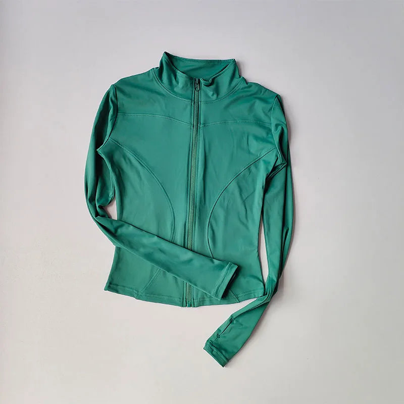 Women's Quick Dry Slim Fit Running Fitness Jacket