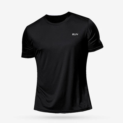 Men's Quick Dry Short Sleeve Running Fitness Shirt