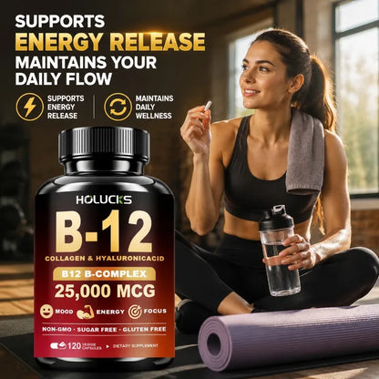 Vitamin B12 Complex Brain Energy Metabolism Support Supplement