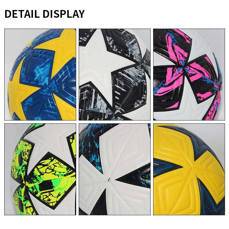 Professional Seamless PU Soccer Ball Size 4 5