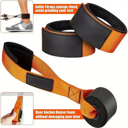 Resistance Strap Handle Muscle Strength Training Fitness