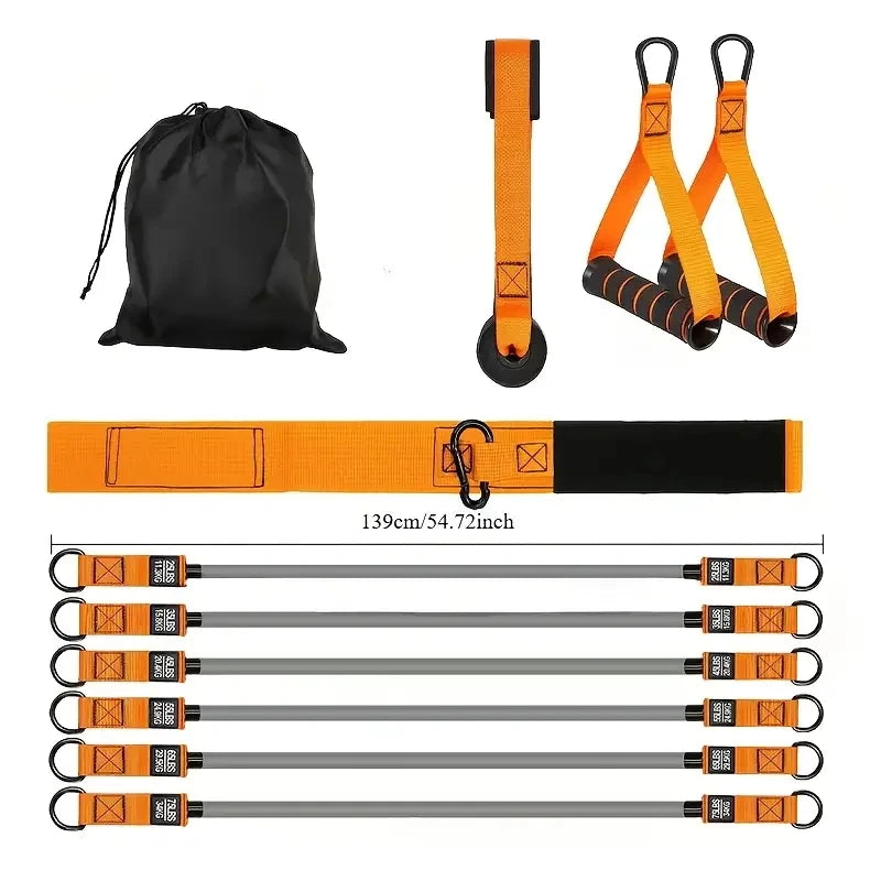 Resistance Strap Handle Muscle Strength Training Fitness
