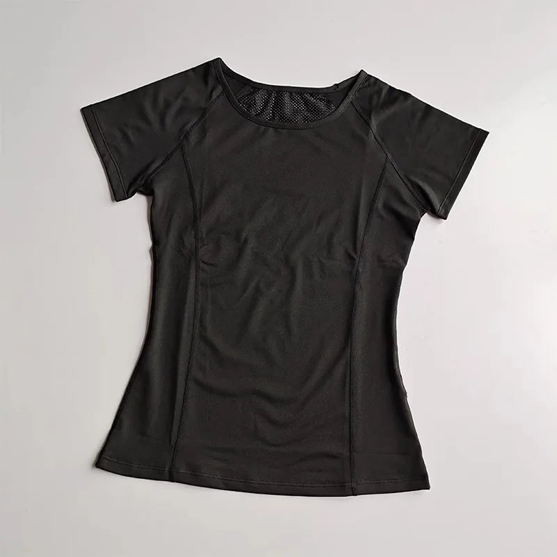 Women's Quick Dry Running Yoga Fitness Sports T-Shirt