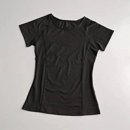Women's Quick Dry Running Yoga Fitness Sports T-Shirt