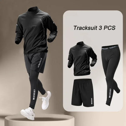 Men's Quick Dry Outdoor Running Sportswear Set