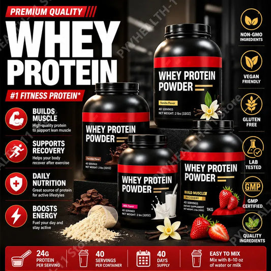Whey Protein Isolate Powder High Quality 40 Servings