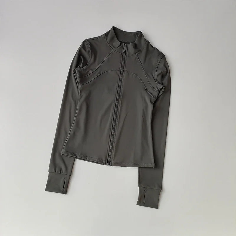 Women's Quick Dry Slim Fit Running Fitness Jacket