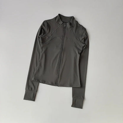 Women's Quick Dry Slim Fit Running Fitness Jacket