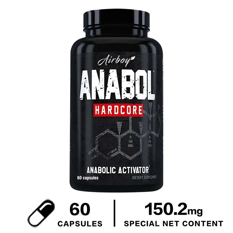 Anabol Hardcore Muscle Growth Recovery Strength Supplement