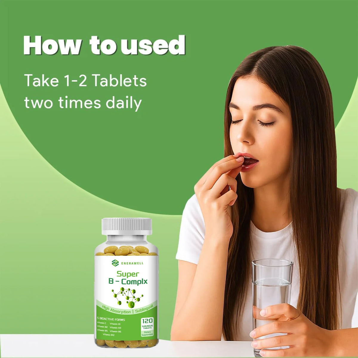 Vitamin B Complex With Vitamin C Choline Inositol Supplement