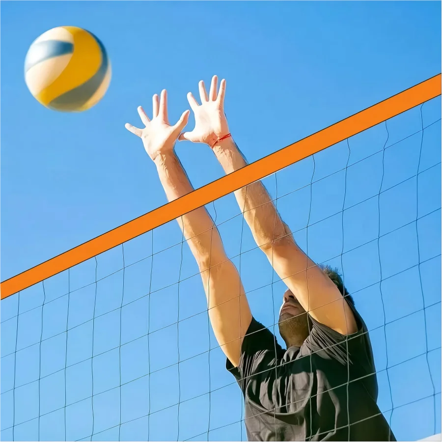 Portable Volleyball Badminton Net Indoor Outdoor Backyard